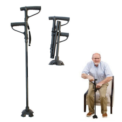 Sturdy Folding Cane with LED Light