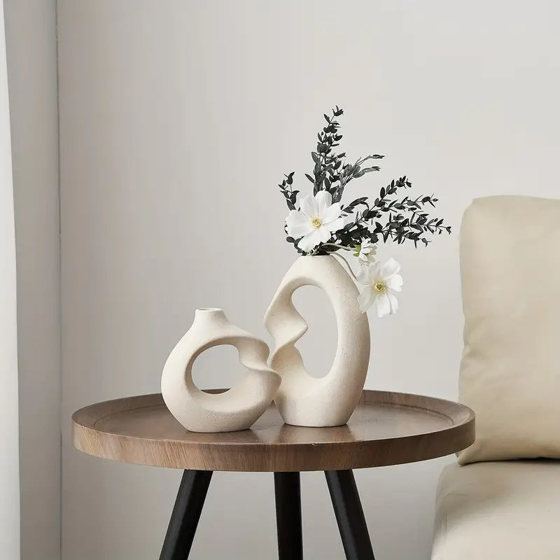 Unique Ceramic Decorative Vase Set