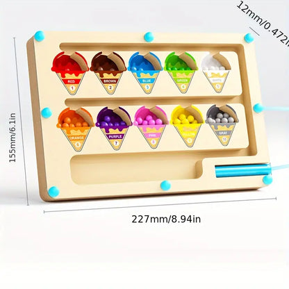 Fun Kids Magnetic Maze Puzzle Toy
