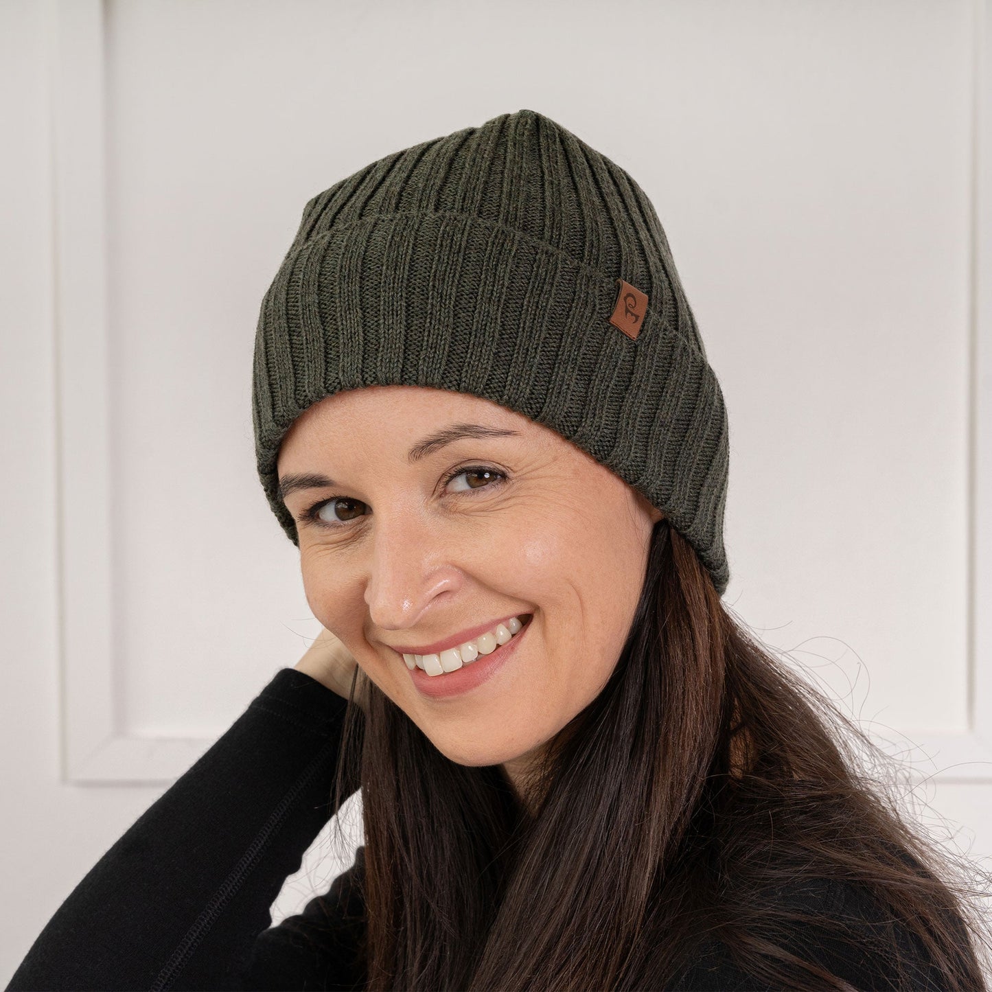 Soft Merino Wool Beanie for Women