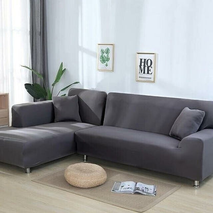 Befez | Elastic Sofa Slipcover - Solid Color