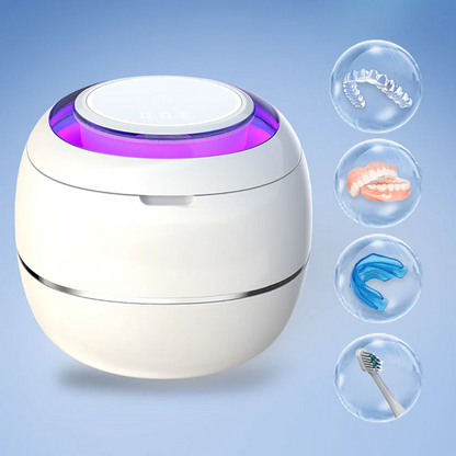 Compact Automatic Denture Cleaning Device