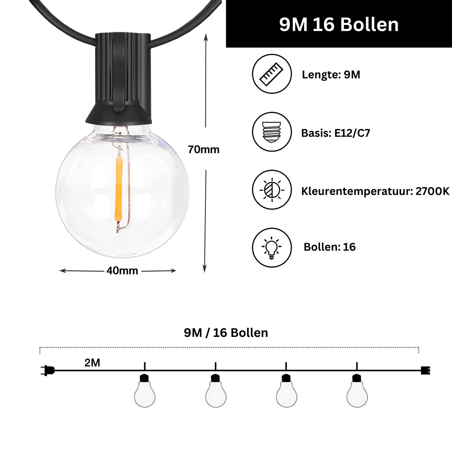 Bright LED Garden Lamp Outdoor Lighting