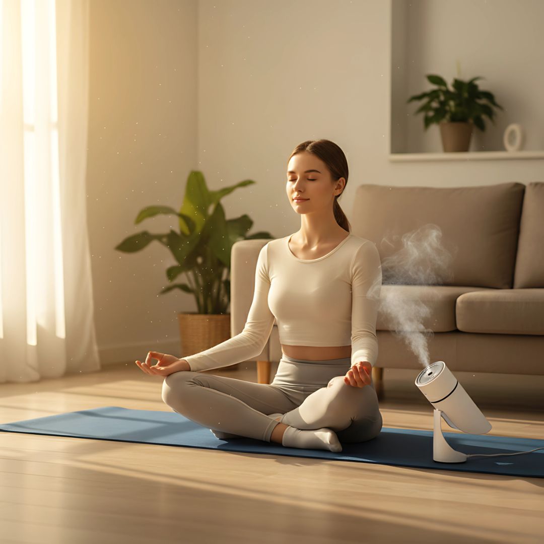 Silent 90° Tilt Air Purifier for Home or Office Use