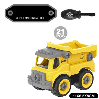 Fun Kids Building Construction Toy Set