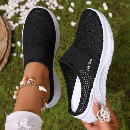 Airy Breathable Mesh Slip On Shoes