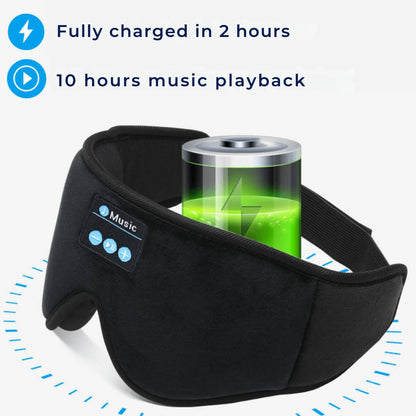 Sleep Enhancing Bluetooth Eye Mask Headphones