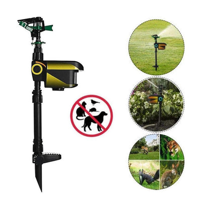 Solar Powered Deer Repellent Sprinkler System