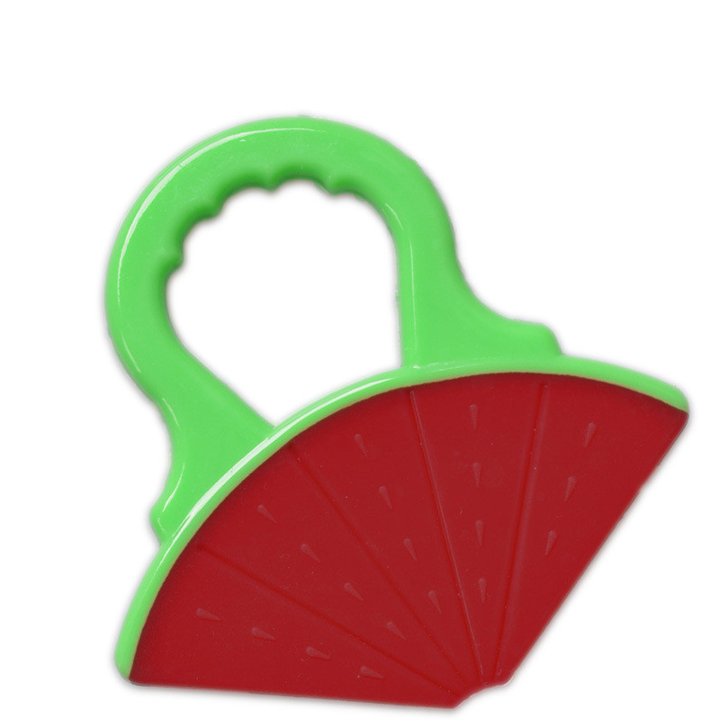 Soft Baby Teether Toy Set with Fun Fruit Designs