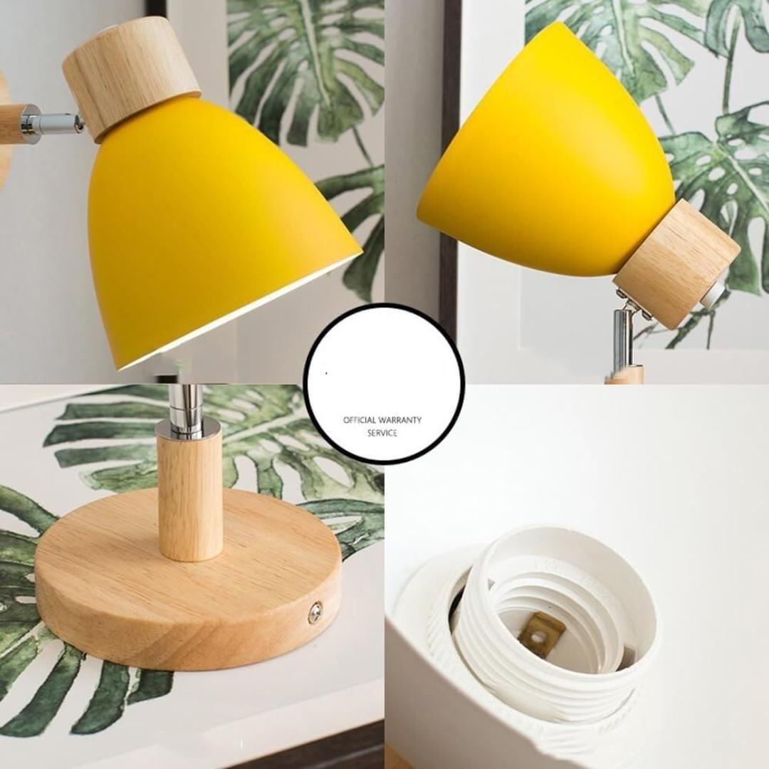 Modern Wooden Wall Light Fixture