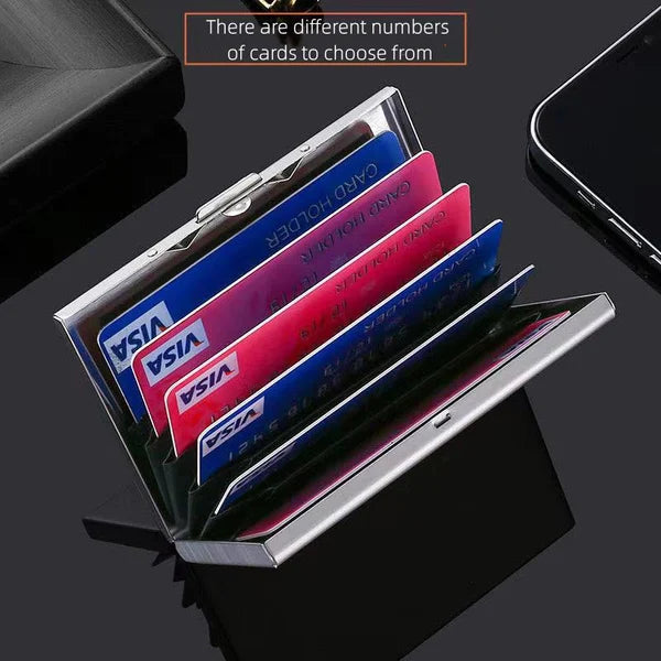Slim Protective Metal Credit Card Holder