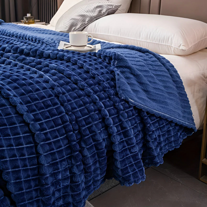 Plush Fuzzy Cozy Throw Blanket