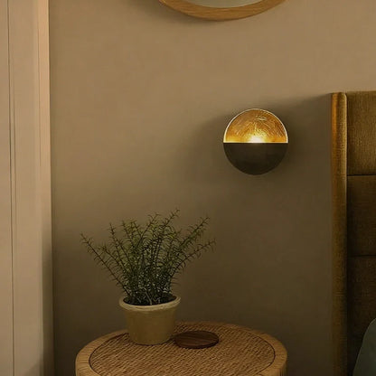 Simple Metal Candle Wall Sconce