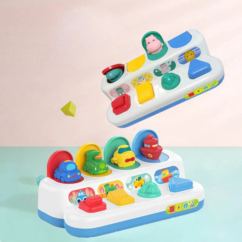 Colorful Baby Button Interactive Toy