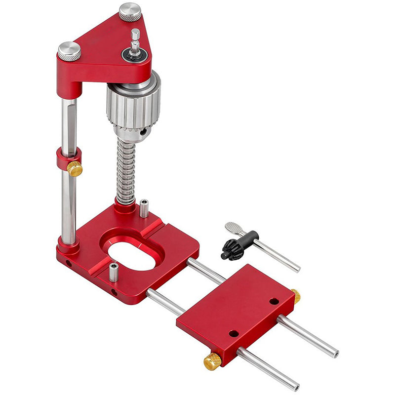Accurate Wood Drilling Guide with Durable Steel Construction