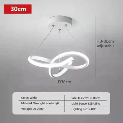 Stylish LED Ceiling Light - WaveGlow