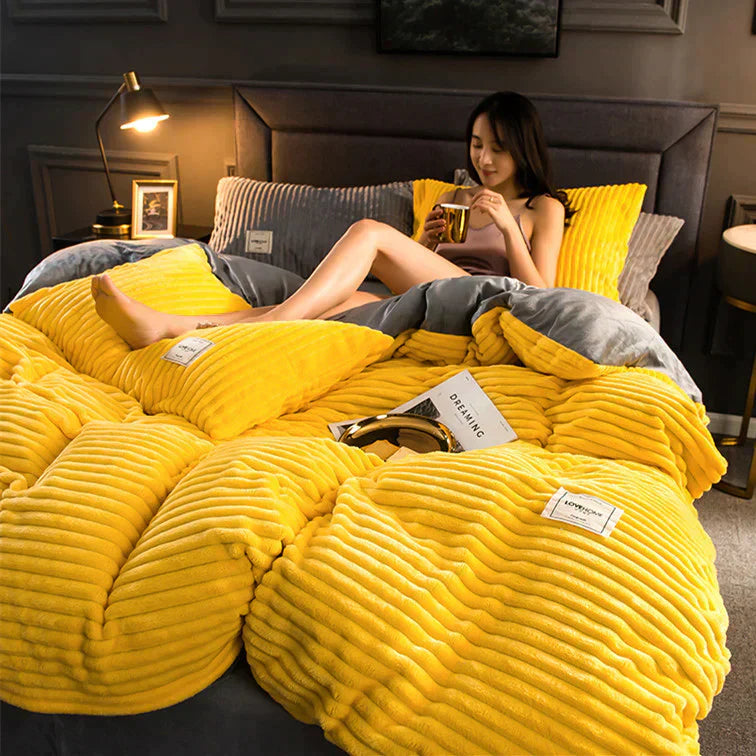 Soft Plush Duvet Cover Set - Befez
