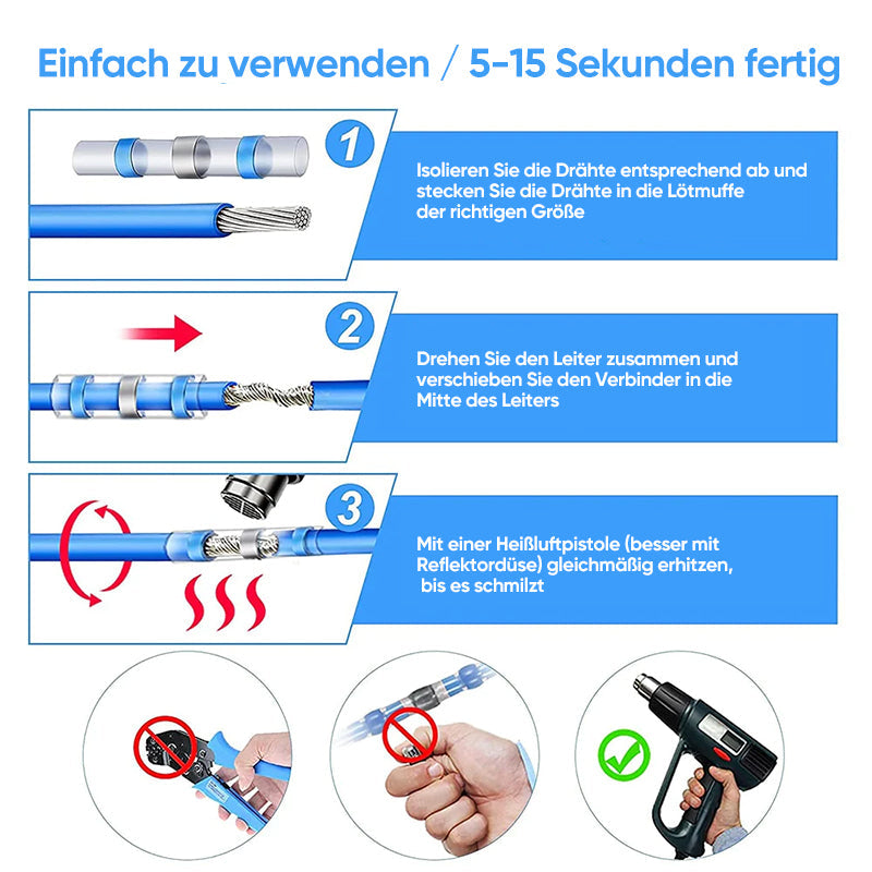 Waterproof Soldering Wire Connectors