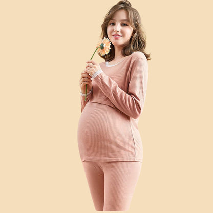 Cozy Maternity Dress for Lounging at Home