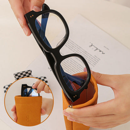 Stylish Leather Buckle Tote Bag