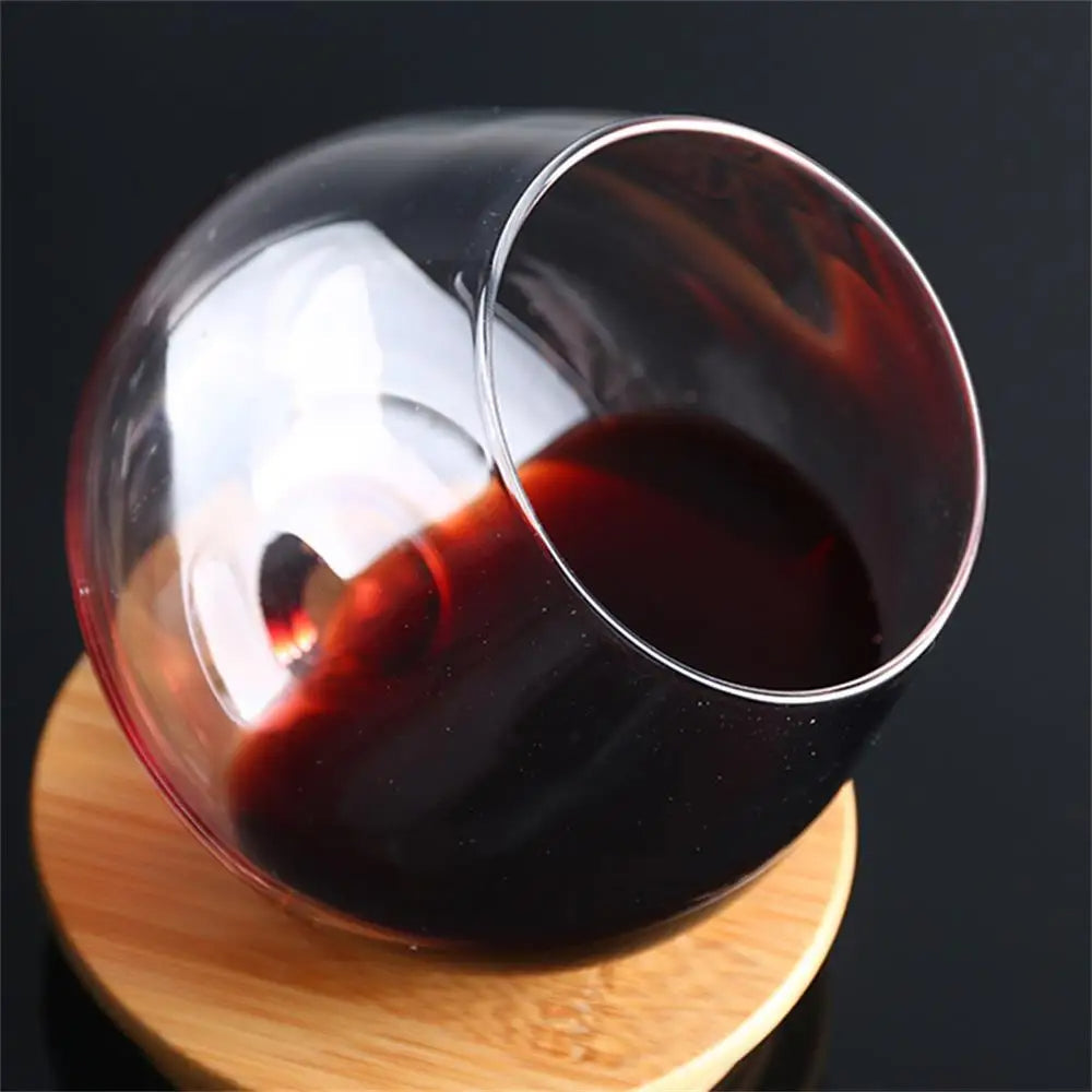 Premium Bar Glass - Rotating Tumbler for Beer, Wine, Cocktails