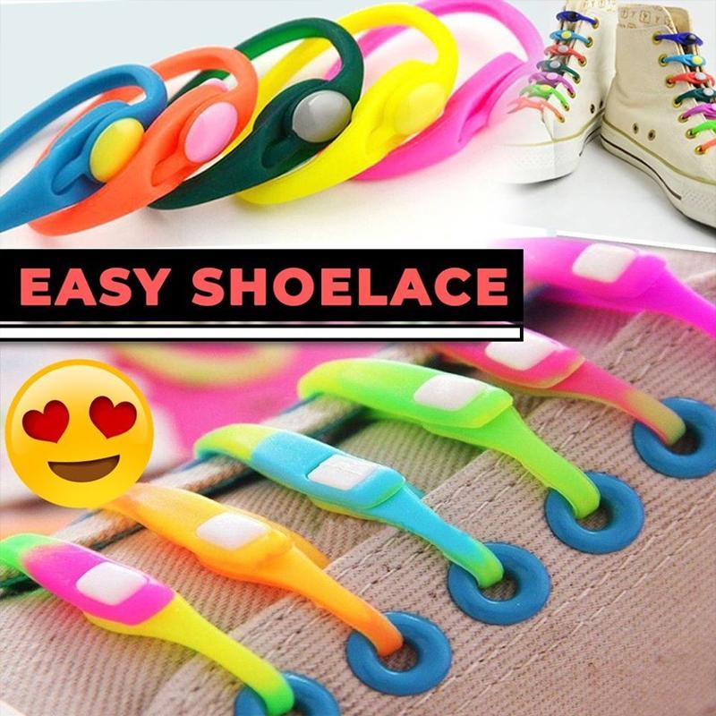 Simple Elastic Shoe Laces (12 Pack)
