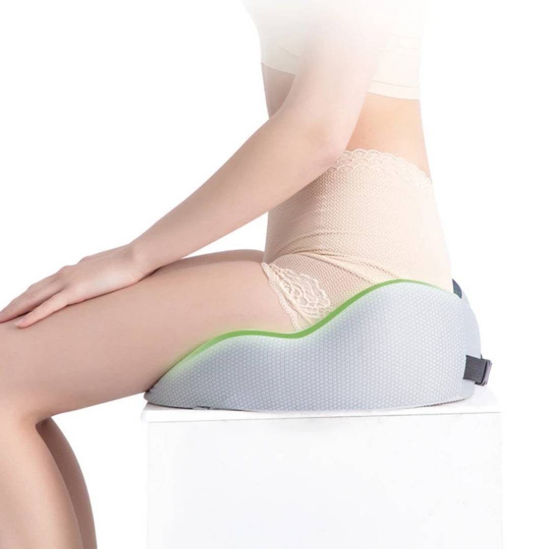 Comfortable Memory Foam Seat Cushion for Back Pain Relief