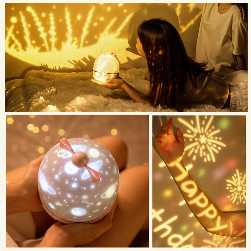 Colorful Galaxy Night Light Projector