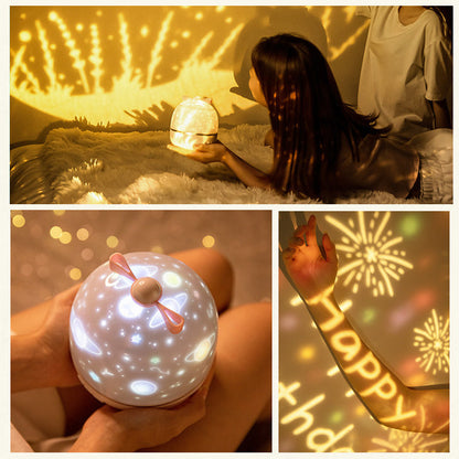 Colorful Galaxy Night Light Projector