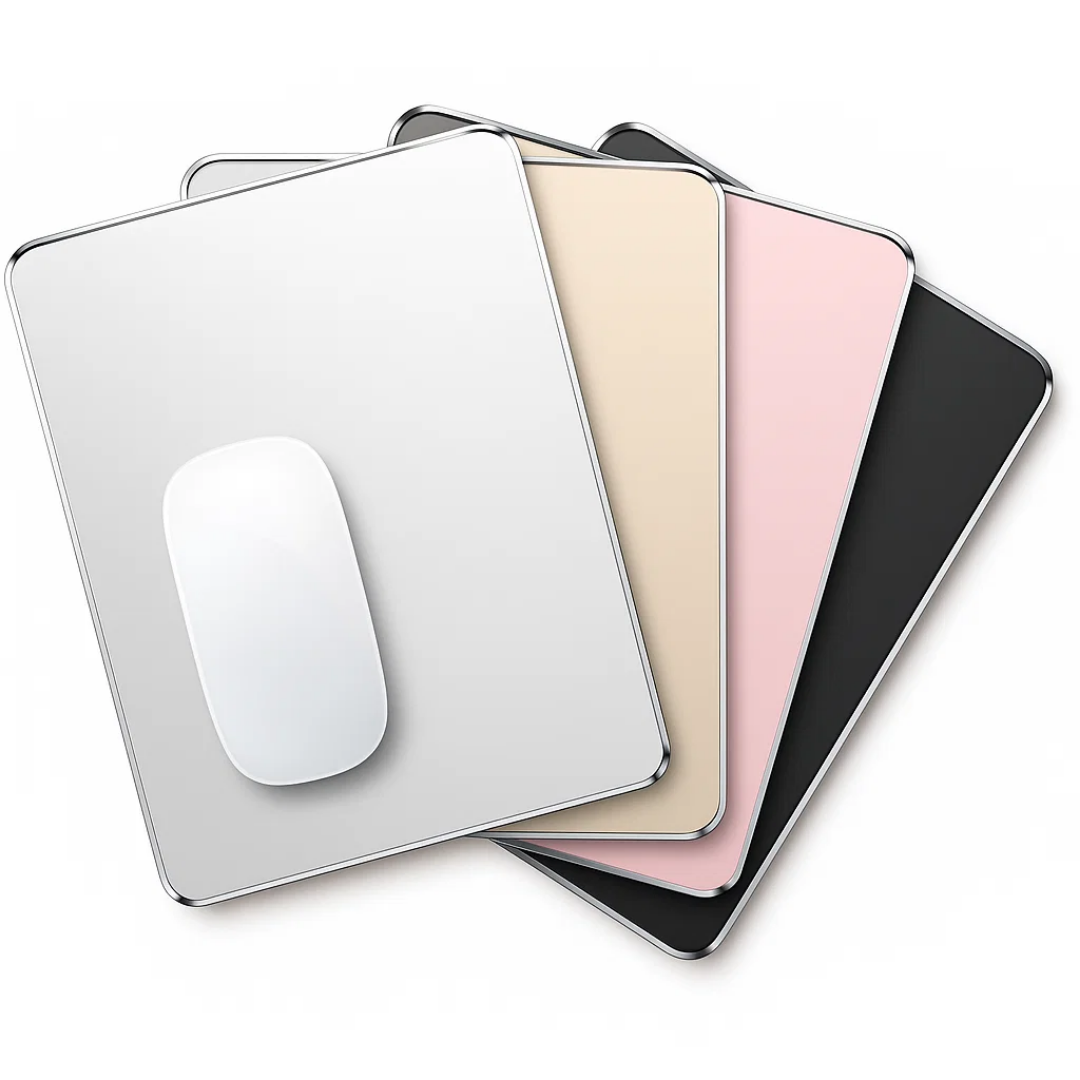 Sturdy Aluminium Desk Pad for Work and Gaming