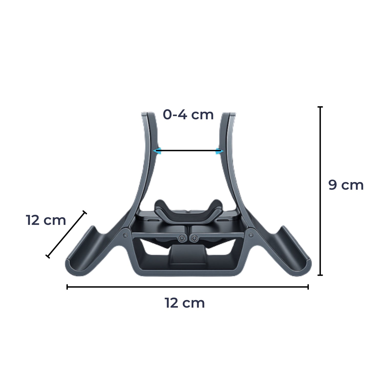 Compact Metal Desk Fan Holder