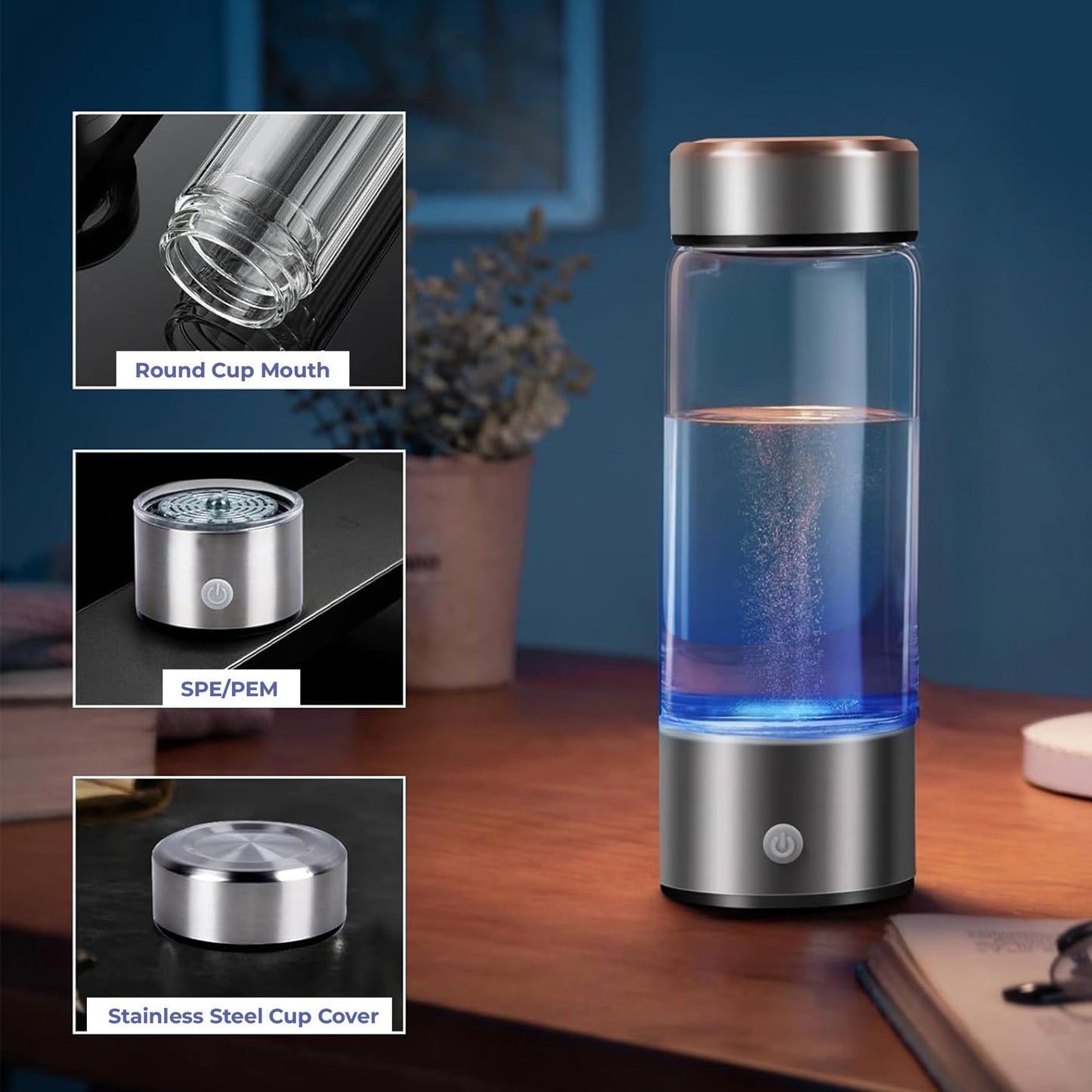 Alkaline Water Purifier Bottle – Boosts Healthy Hydration