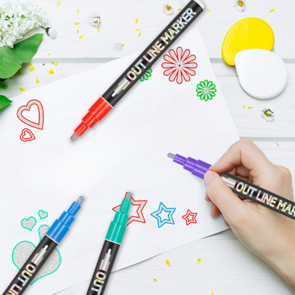 Vibrant Colorful Art Markers - Befez