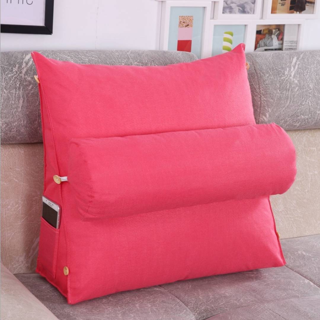 Soft Supportive Reading Pillow for Back Comfort