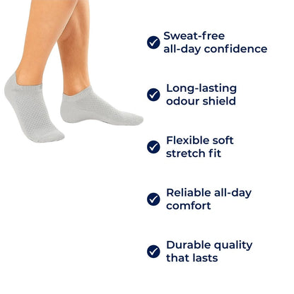 Breathable Athletic Socks - Dry Fit Comfort