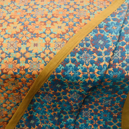 Colorful Patchwork Six Layer Cotton Bed Quilt