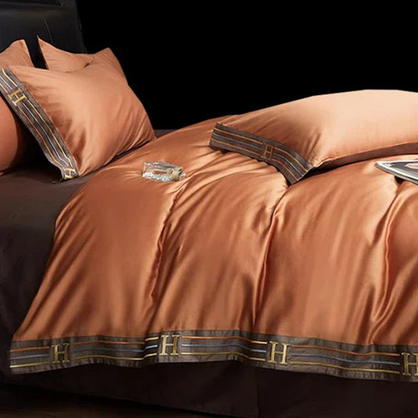 Soft Satin Bedding 4-Piece Set