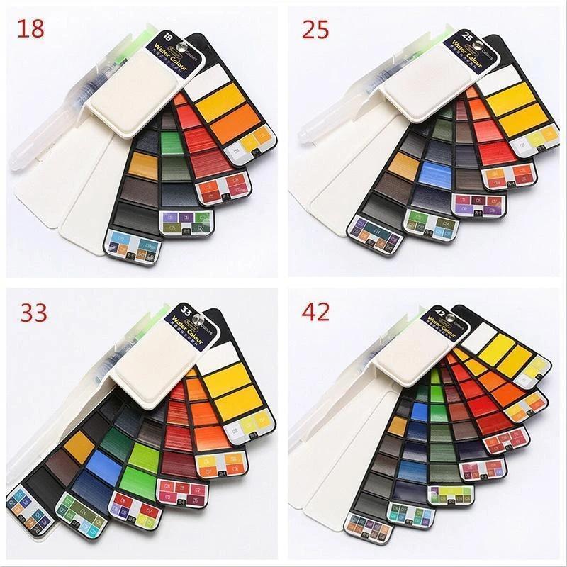 Vibrant Watercolor Gouache Paint Set