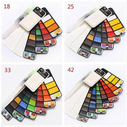Vibrant Watercolor Gouache Paint Set