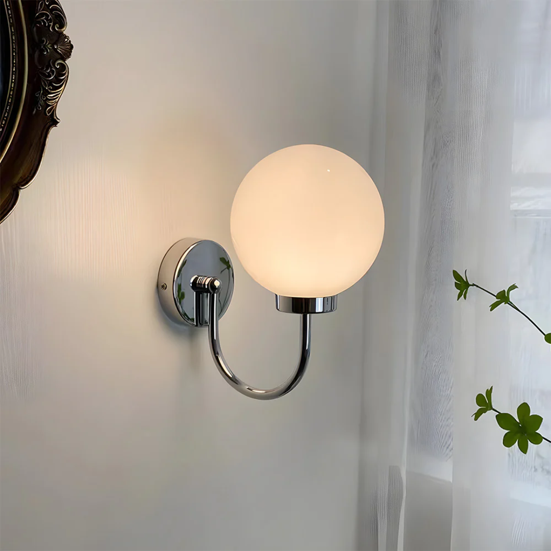 Stylish Glass Ball Table Lamp