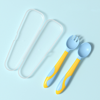 Soft Grip Baby Utensil Set