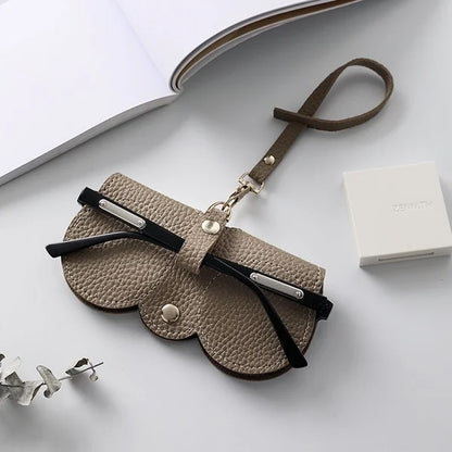 Premium Leather Eyewear Pouch Befez