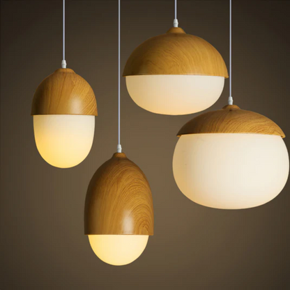 Unique Acorn Shaped Pendant Light