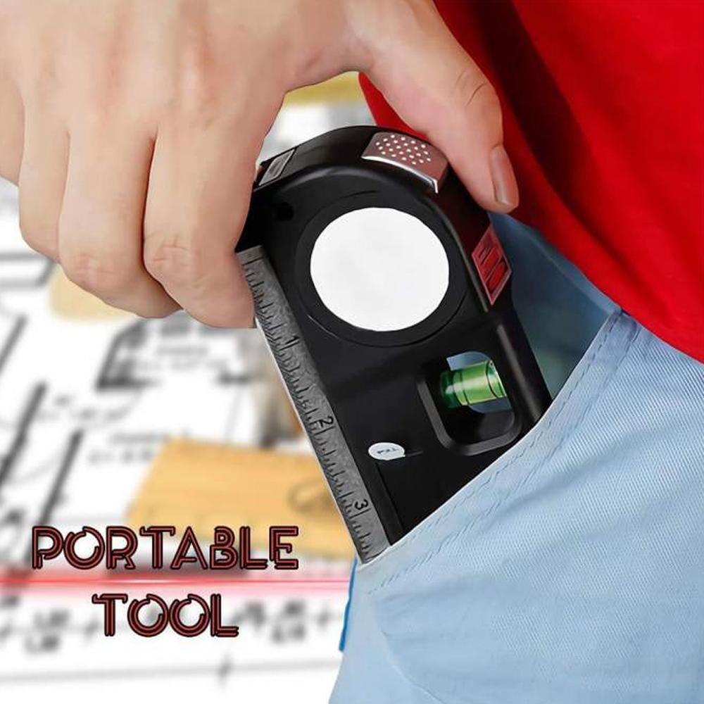 Accurate 4-in-1 Laser Level Measuring Device