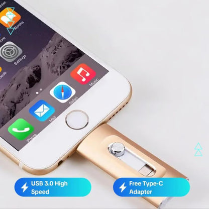 Versatile 3 in 1 USB Flash Drive for Phone and PC