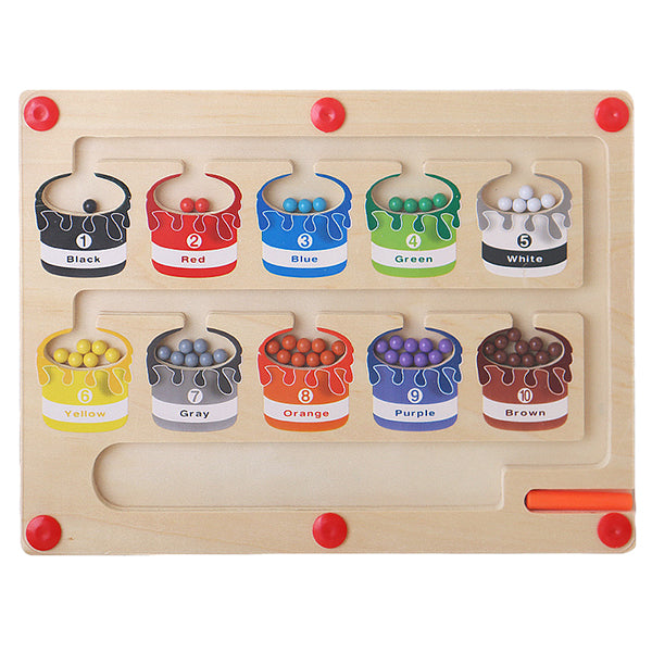 Fun Interactive Magnetic Learning Maze Toy