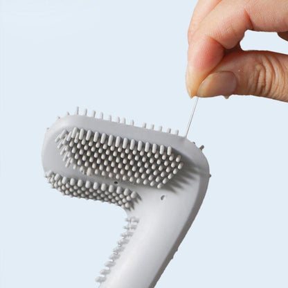 Quick Clean Silicone Toilet Brush