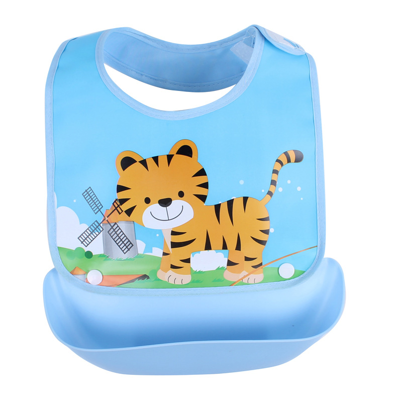 Befez | Baby Bib with Crumb Tray - Easy Clean, Fun Design