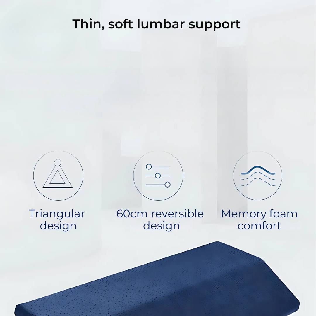 Contour Back Support Pillow for Sleep Relief