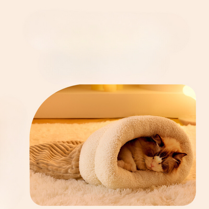 Soft Kitty Sleeping Bag Pet Bed